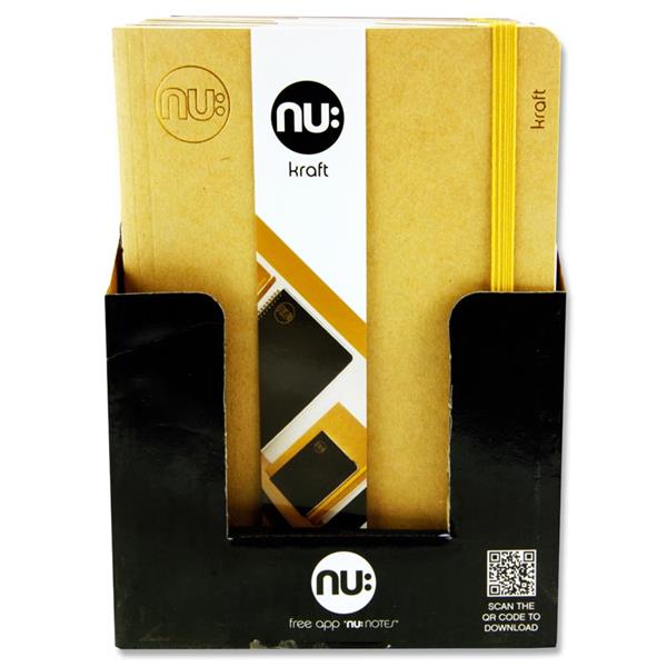 A5 Kraft 80 Pages Manilla Stitched Notebook by Nuco