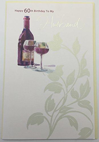 Husband Age 60 Birthday Card 60th Birthday