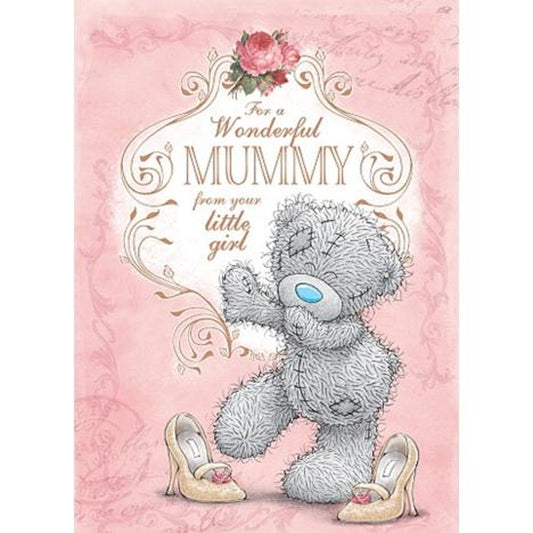Wonderful Mummy From Little Girl Mother's Day Card Tatty Teddy