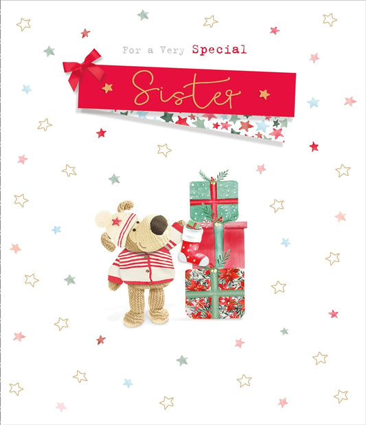 Boofle For A Very Special Sister Christmas Card