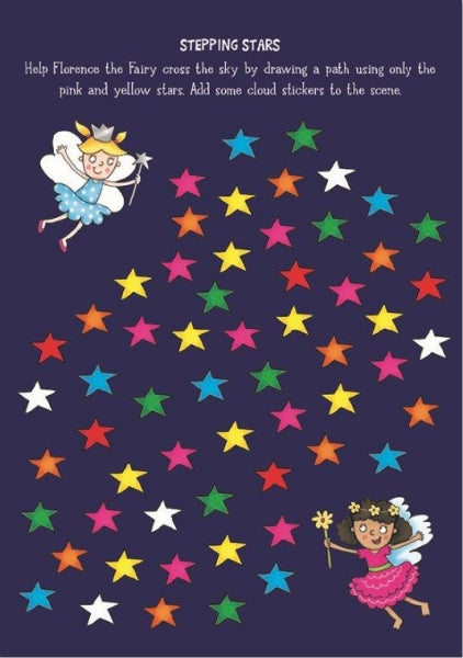 A4 Unicorn Or Princess Design My Fun Sticker Activity Book