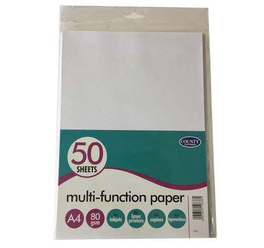 A4 Multi Function 80gsm 50 Paper