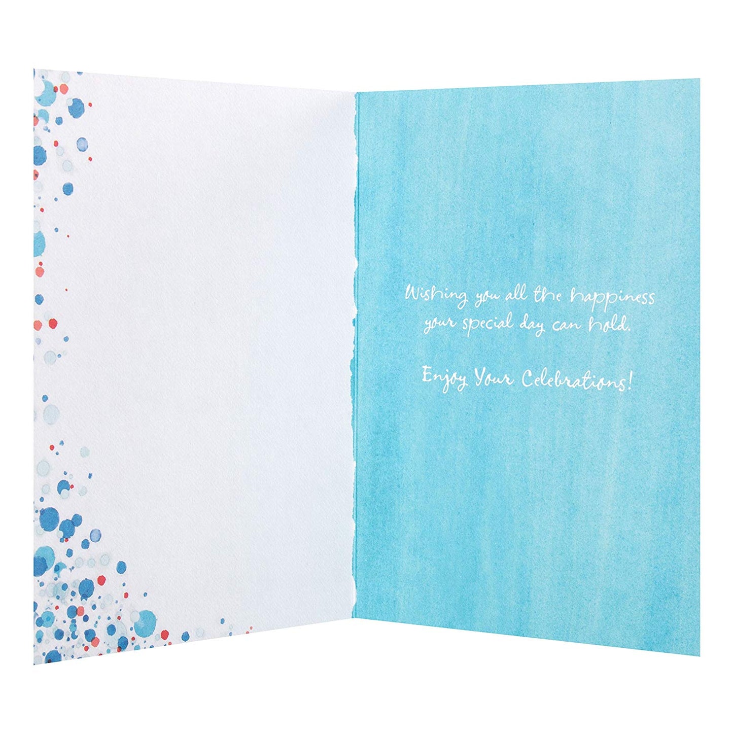 65th Birthday Card "Enjoy Your Celebrations"