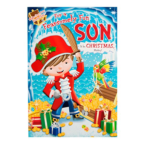 Hallmark Christmas Card To Son 'Fearsomely Fun'