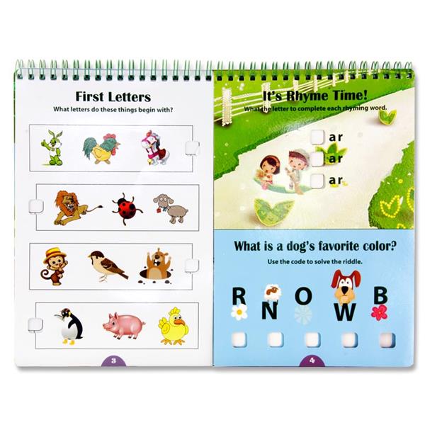 Write And Wipe Activity Book by Clever Kidz