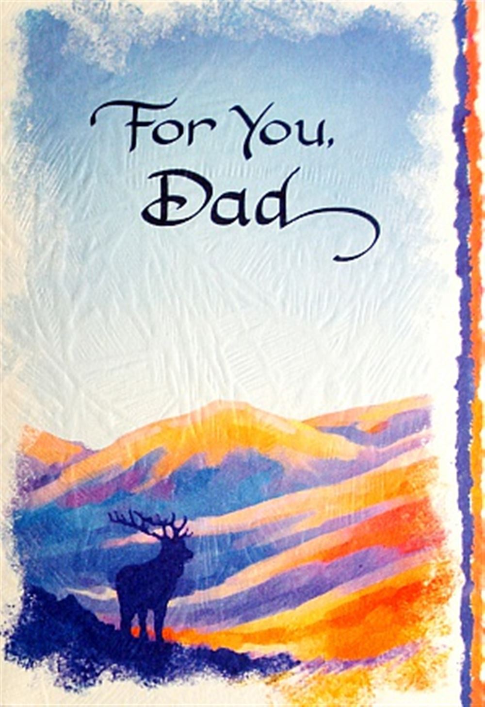 For You Dad Open Card