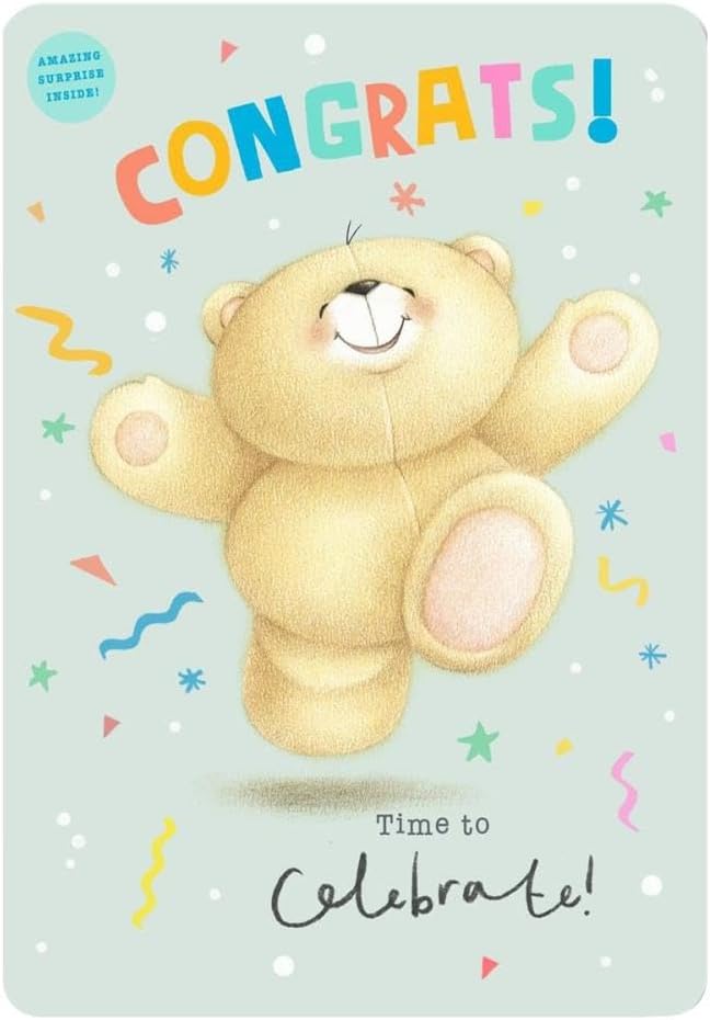 Time To Celebrate Forever Friends Congratulations Card