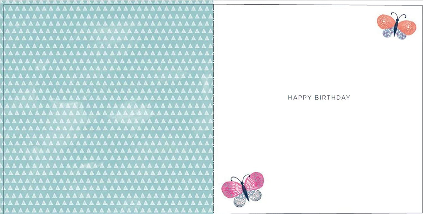 Especially For You Colourful Butterflies Birthday Card
