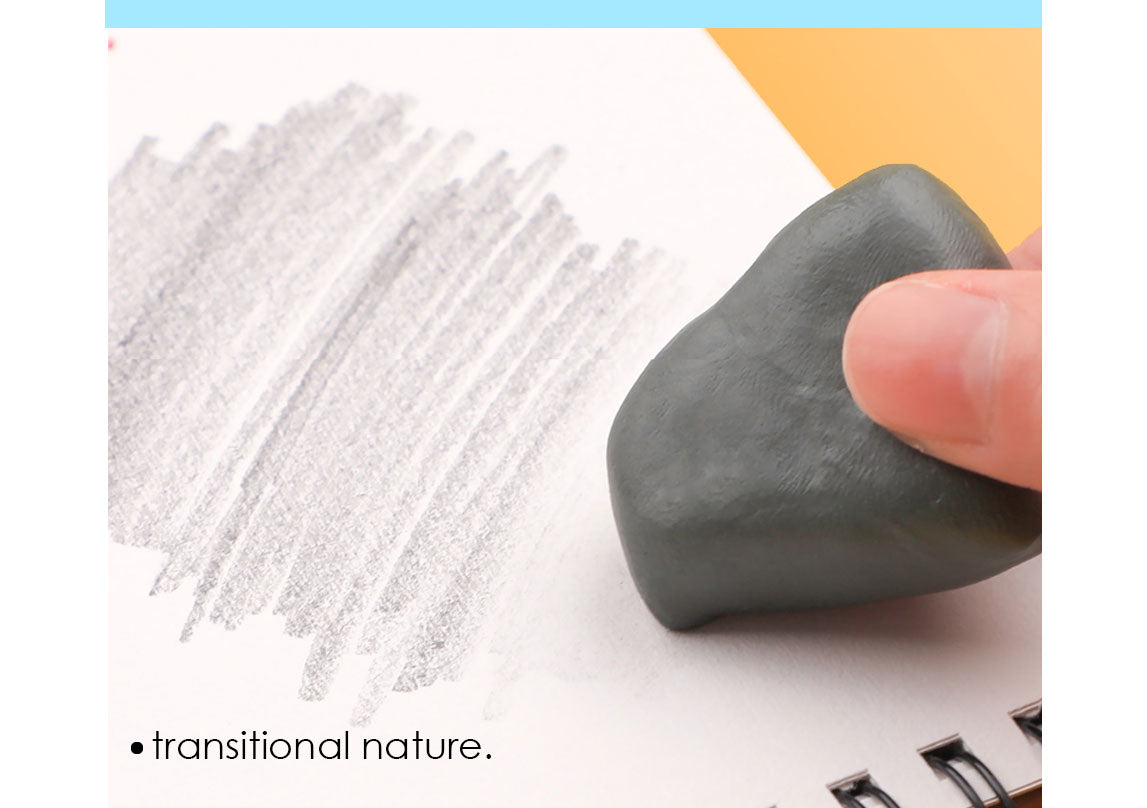 Pack of 24 Kneadable Erasers 45 x 35 x 10mm