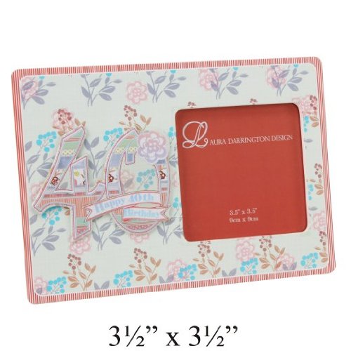 Laura Darrington Patchwork Collection 19cm Wooden Picture Frame