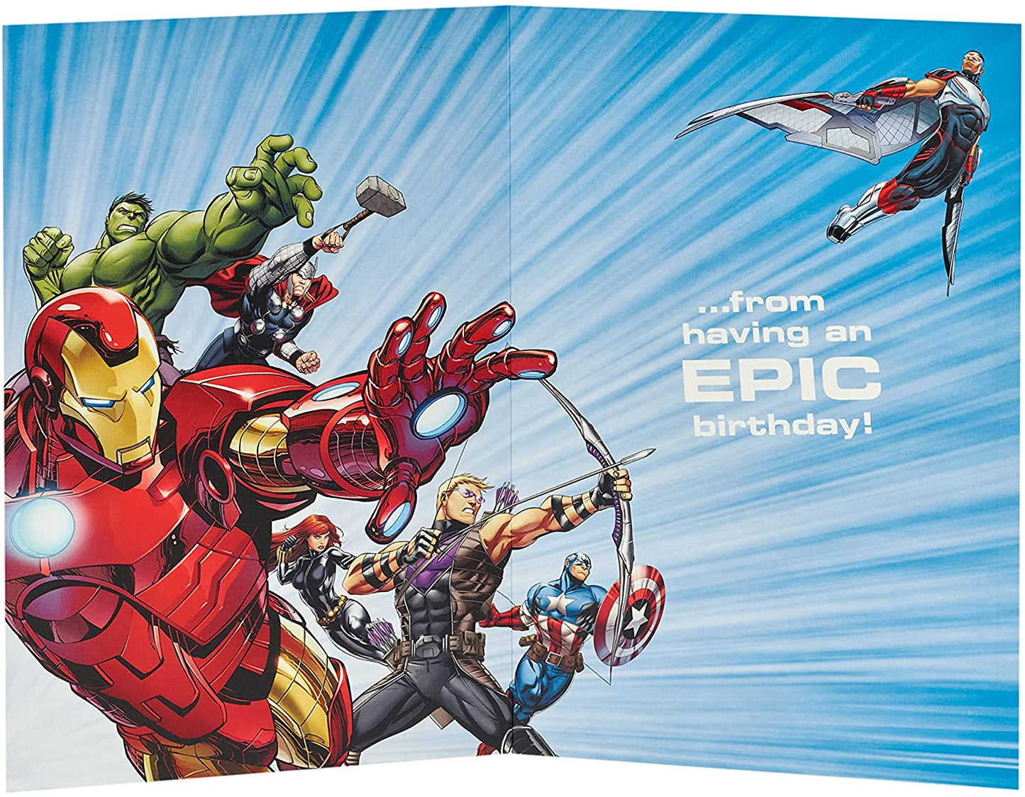 Marvel Awesome Nephew Birthday Card