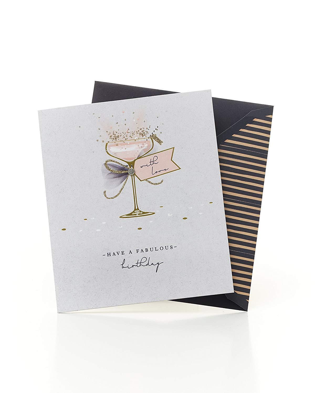 Lovely Birthday Card Cocktail for a Fabulous Birthday