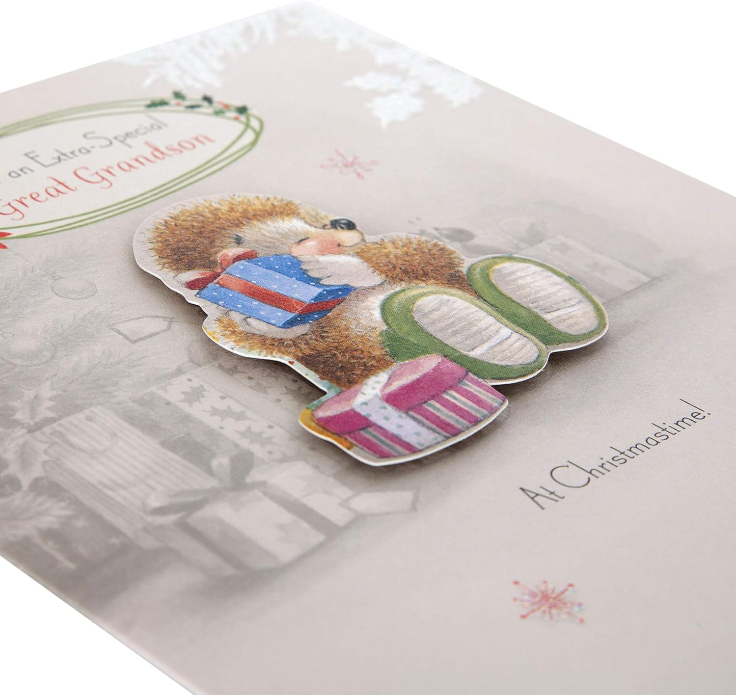 Special Great Grandson Christmas Card "Extra Special"