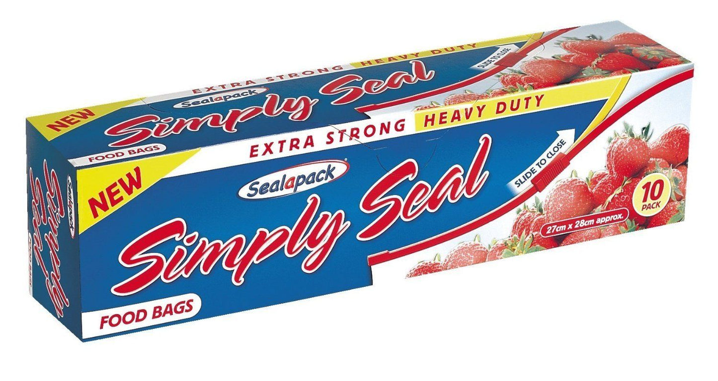 Simply Seal Food Bags 15pk - 18cm x 20cm