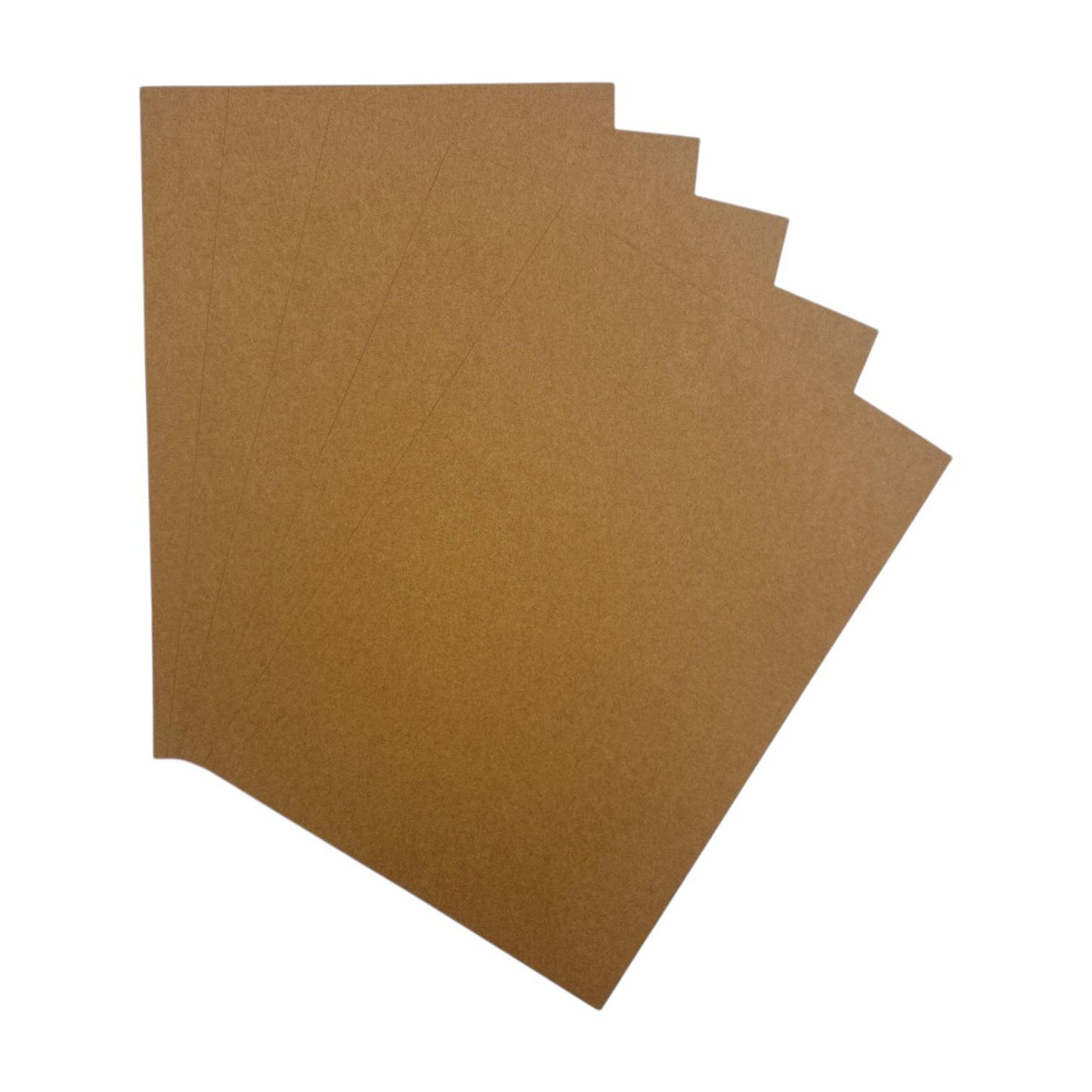 Pack of 10 A4 240gsm Kraft Card Sheets