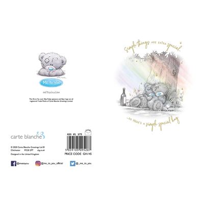 Tatty Teddy New Beginnings Range Simple Things are Extra Special Greetings Card