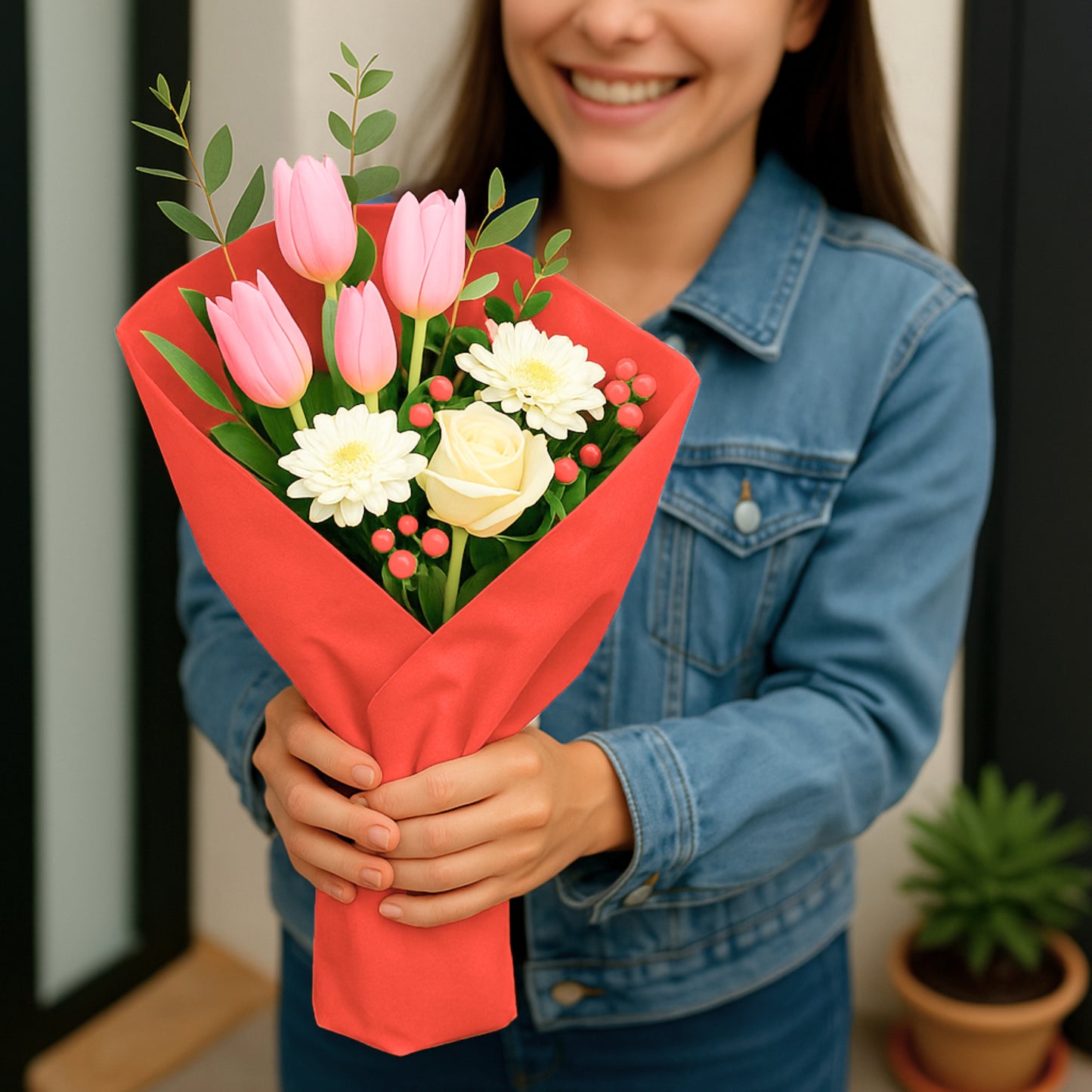 Pack of 800 Cerise Acid Free 50 x 70cm Tissue Paper Sheets