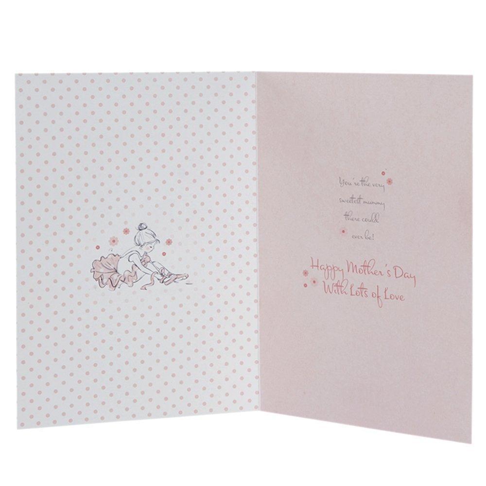'Mummy Kids Diamante' Mother's Day Card