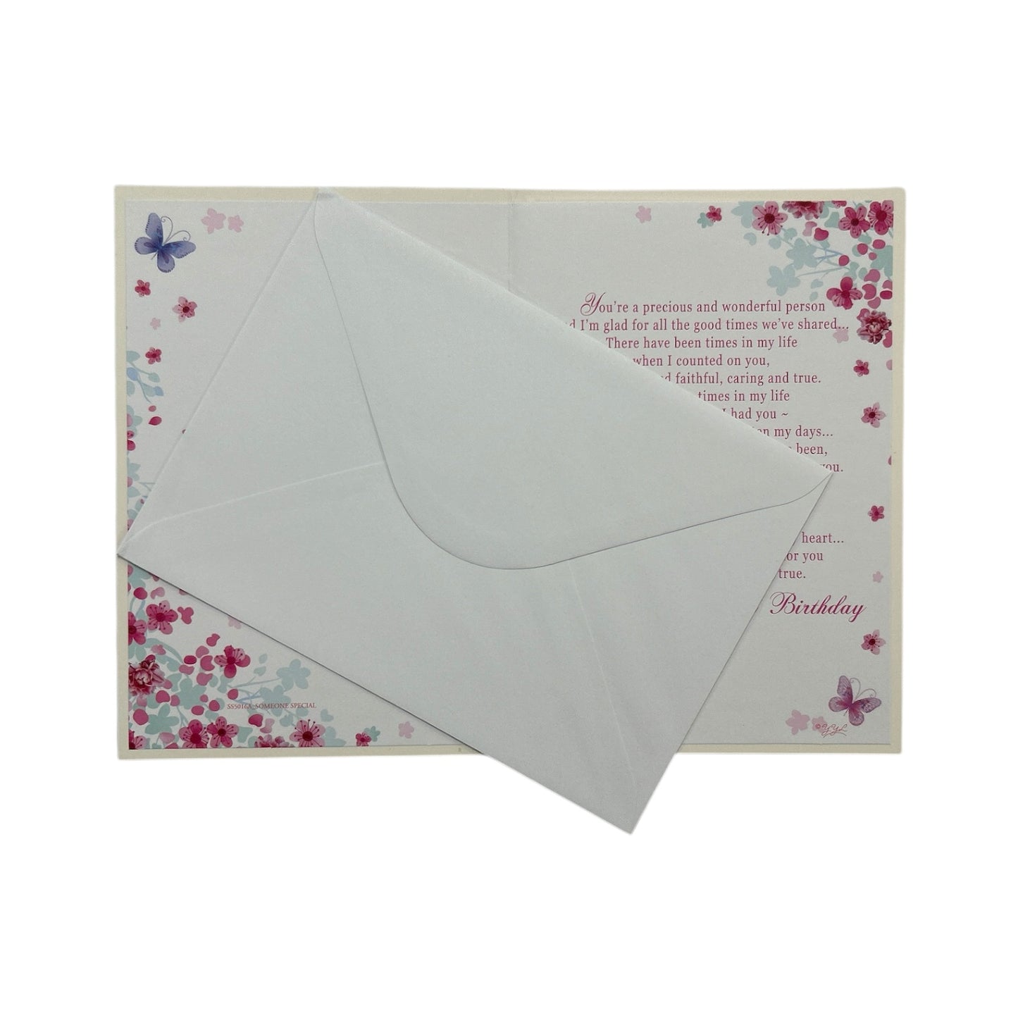 For Someone Special Heartfelt Wishes Sentimental Birthday Card