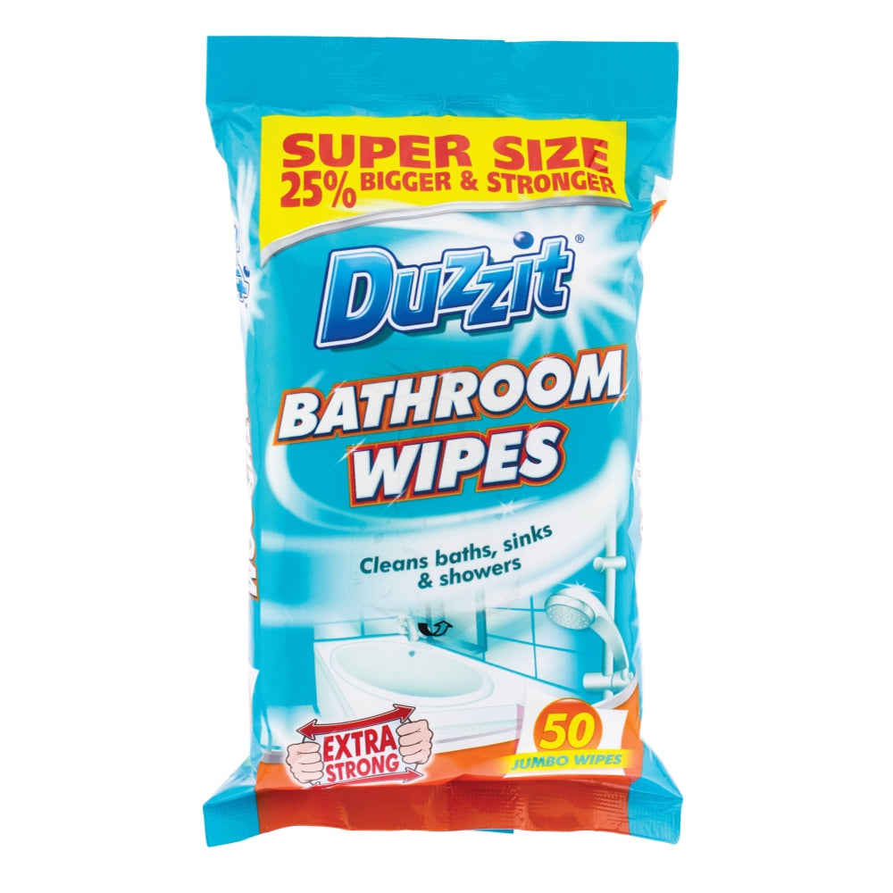 Duzzit Bathroom Wipes - Pack of 50
