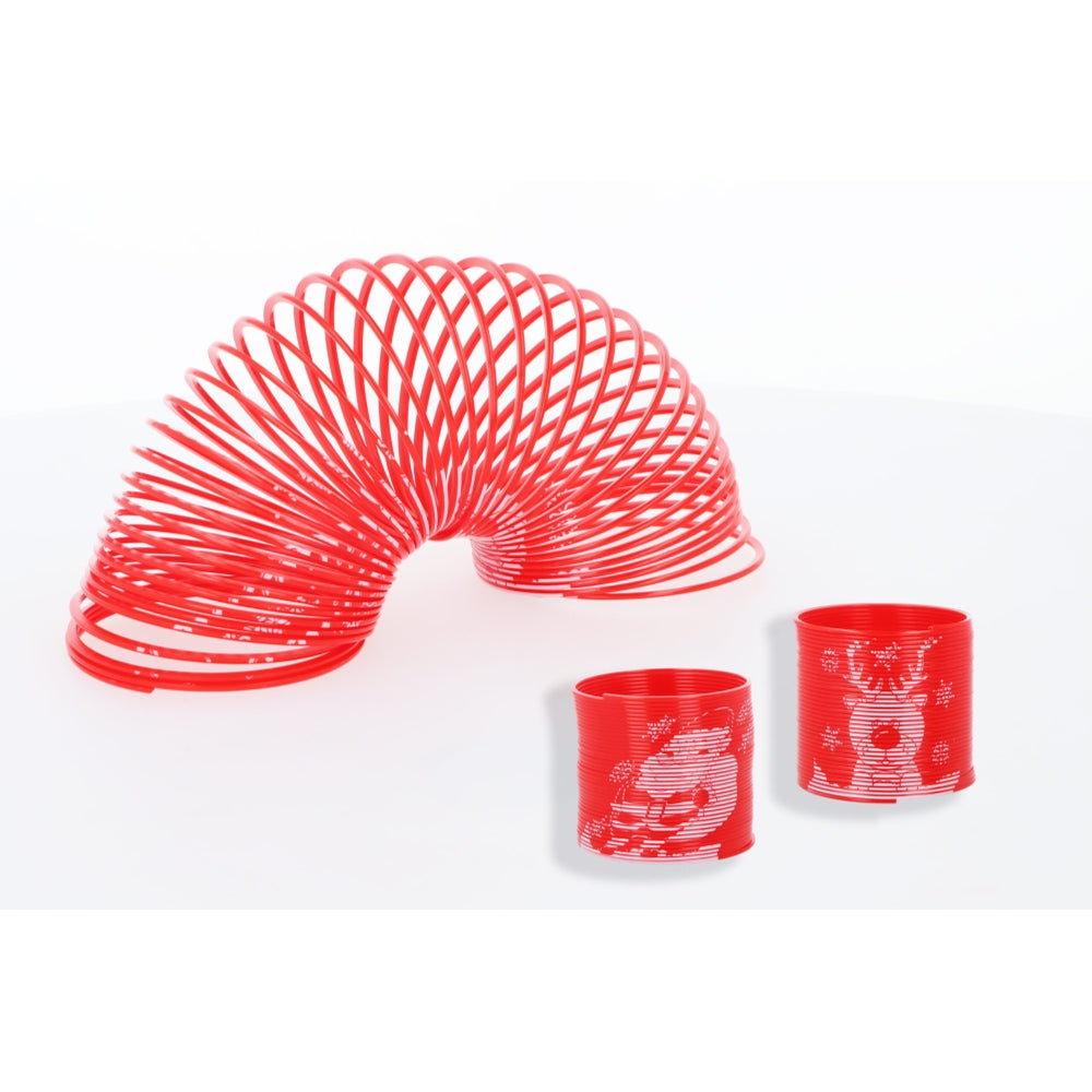 Single Red Christmas Spring 6.5cm