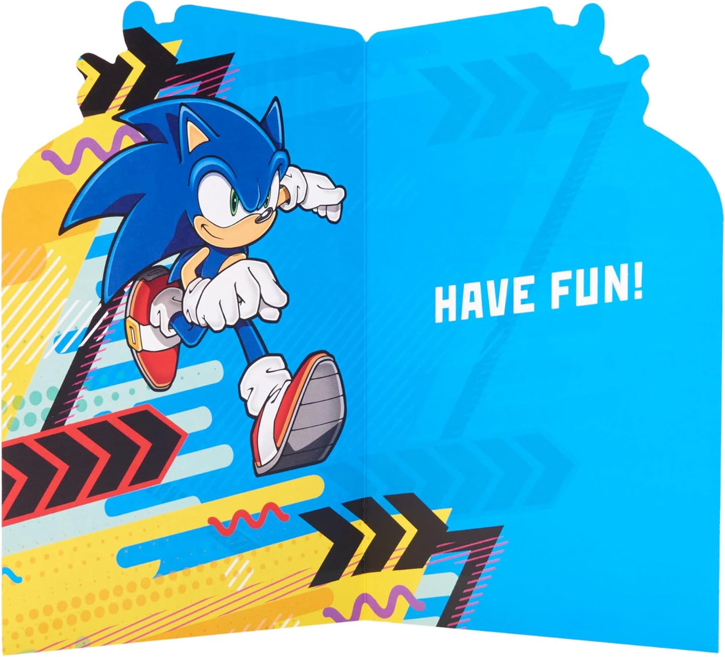 Sonic the Hedgehog Next Level Design Son Birthday Card
