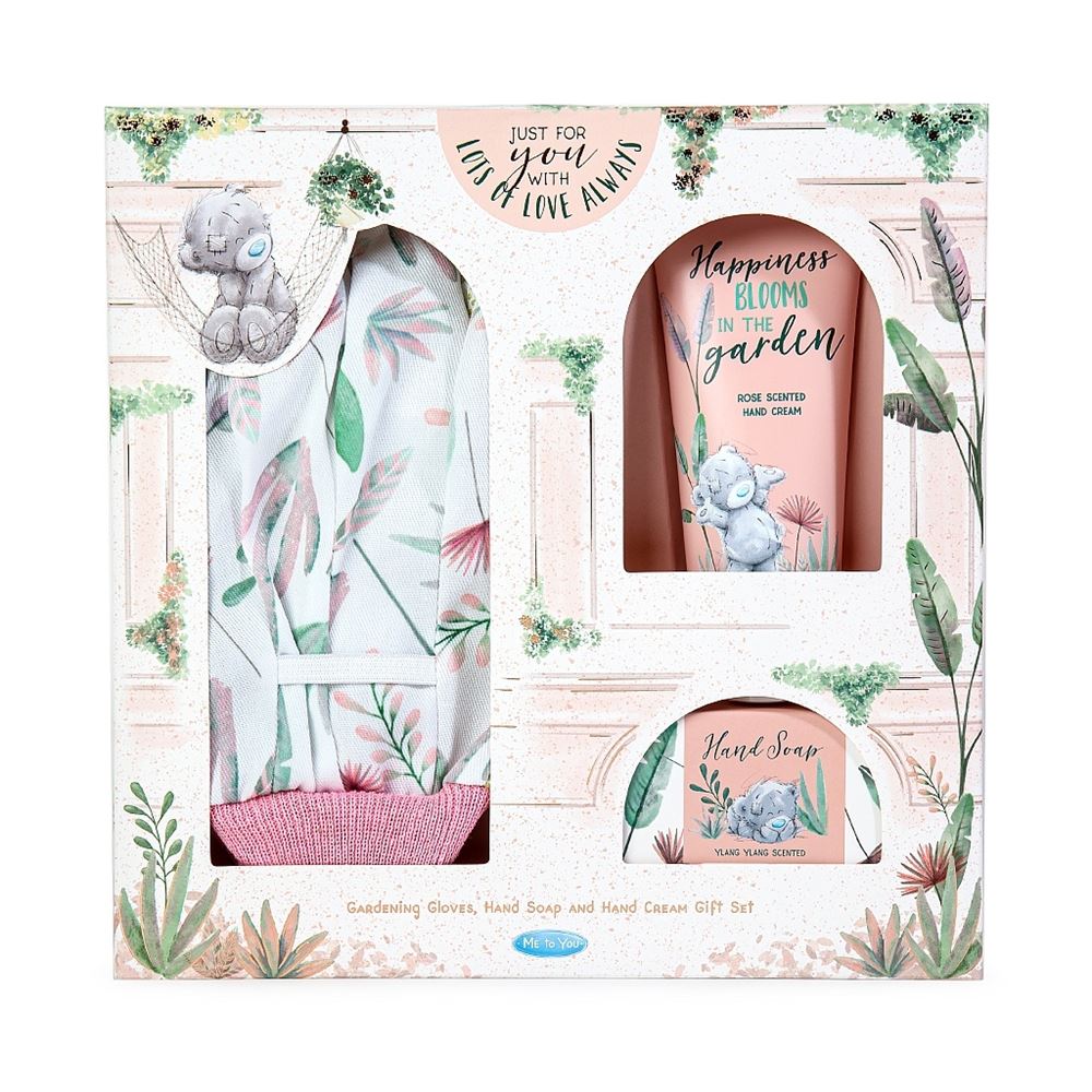 Me To You Bear Gardening Gloves Hand Soap & Hand Cream Gift Set