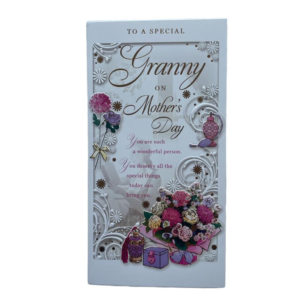 To Special Granny Flowers Design Mother's Day Card