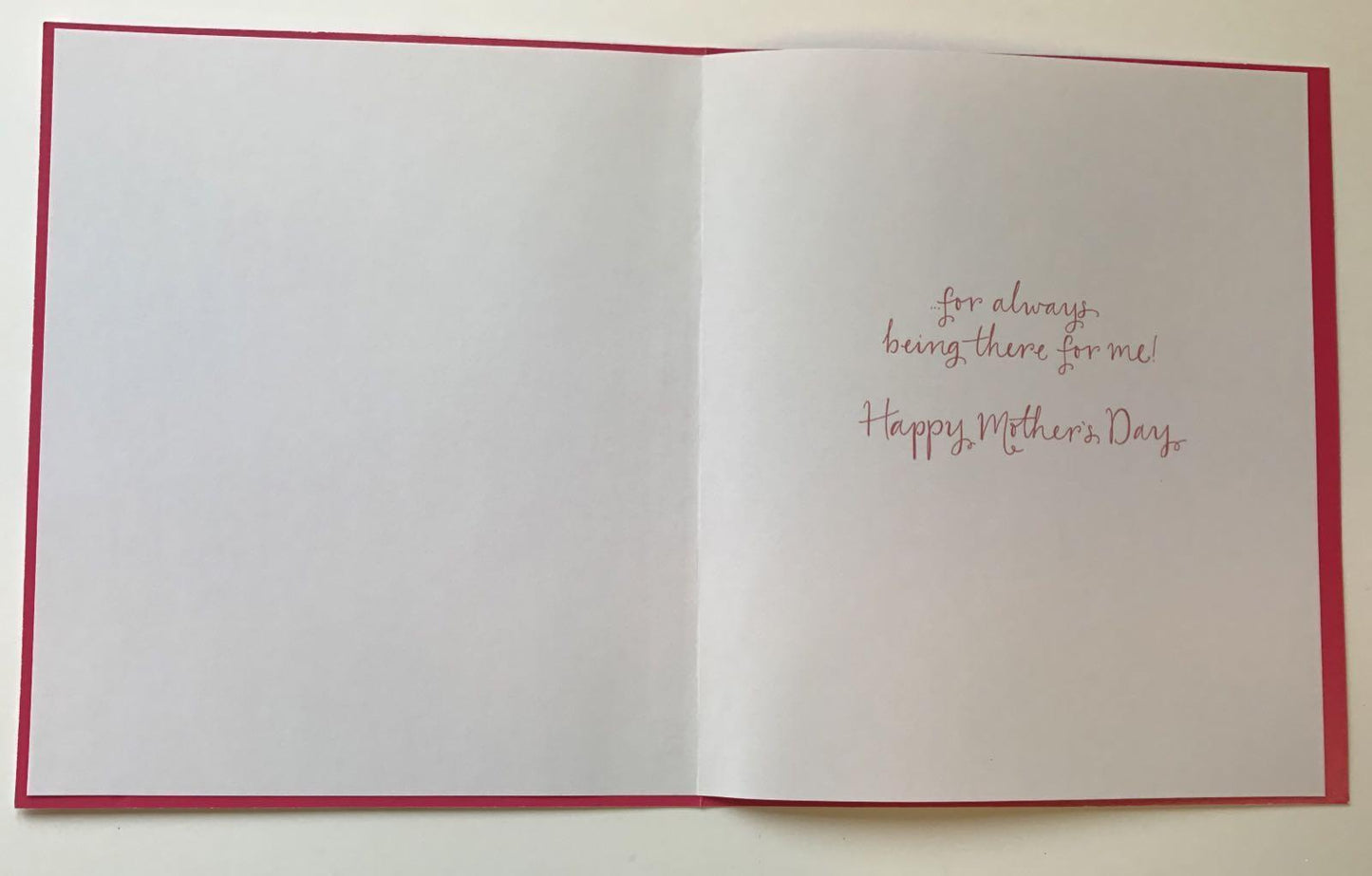 A Million Thank Yous Happy Mother's Day Card