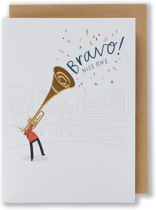 Kindred Bravo! Nice One Congratulations Card