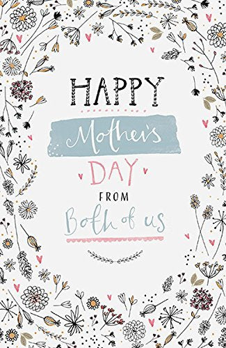 Mum From Both Of Us Mother's Day Card