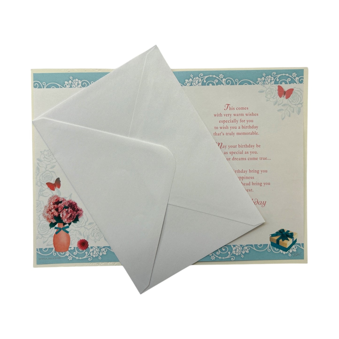 Flowers Vase Design To a Special Nanna Birthday Card