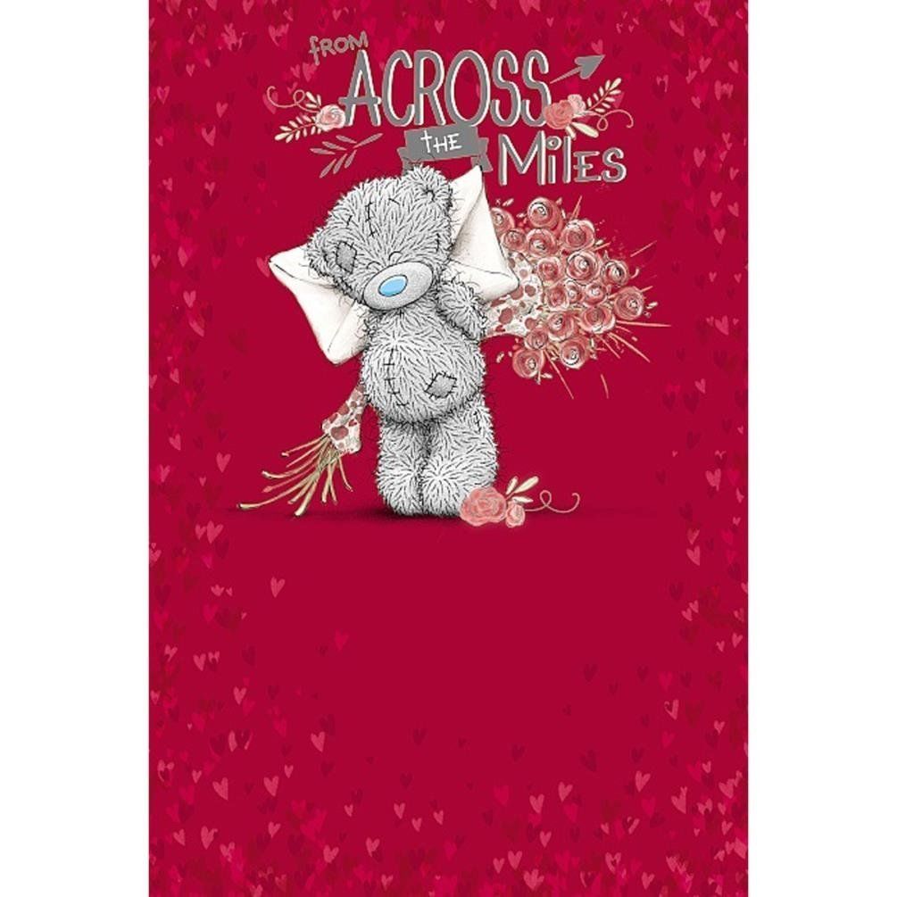 Me to You Across the Miles Valentine's Day Card