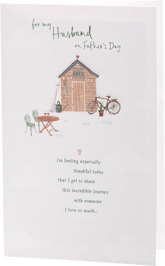 Shed Design Husband Father's Day Card