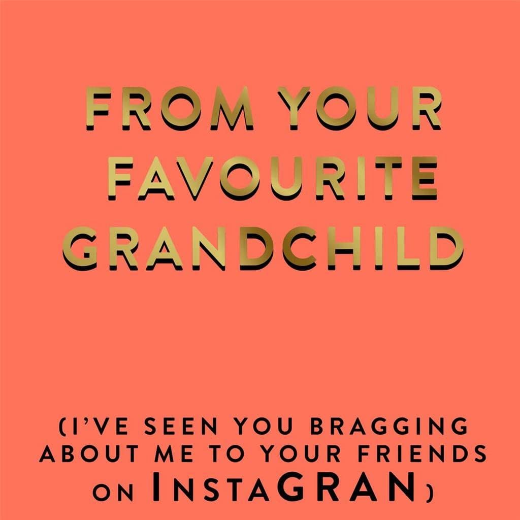 Funny Humour from Your Grandchild Mother's Day Card