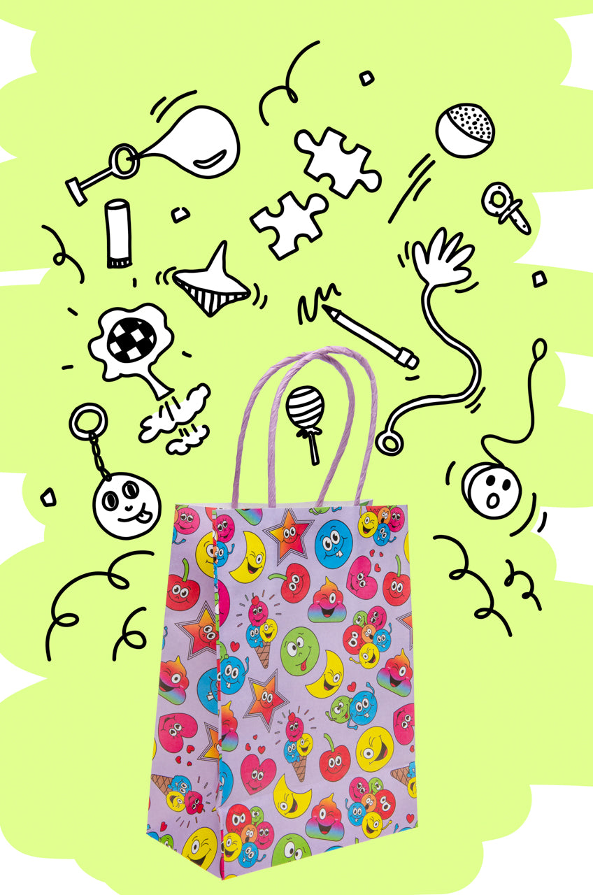 Emotion Faces Paper Gift Bag