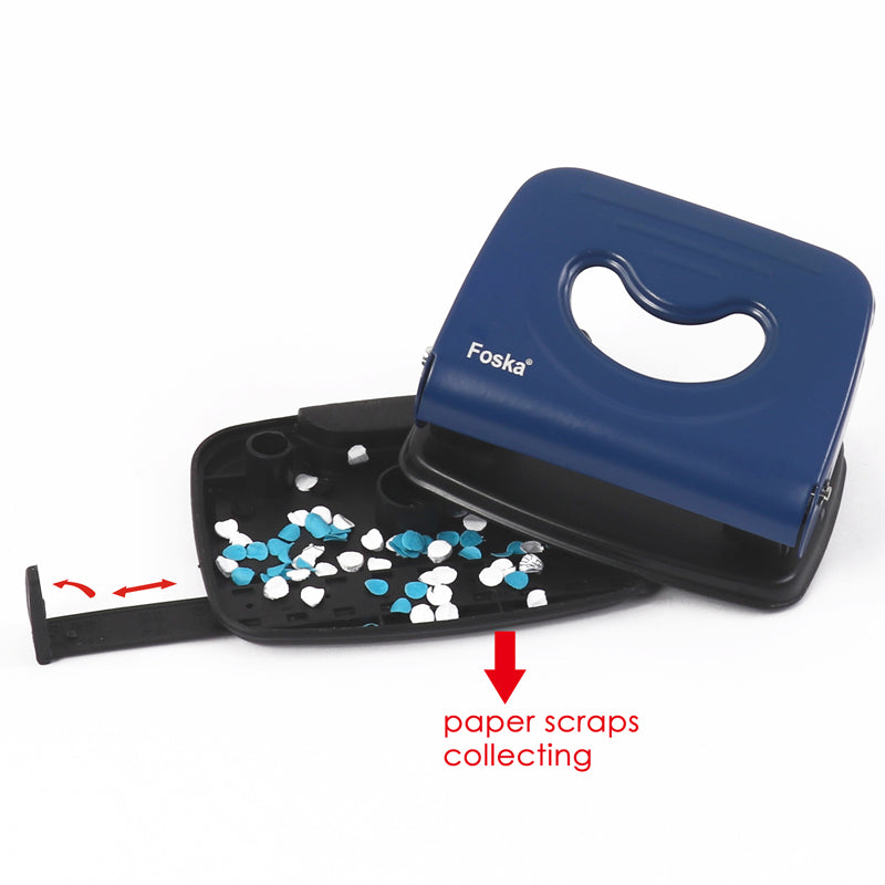 Single Metal Hole Punch with Measuring Guide 431002