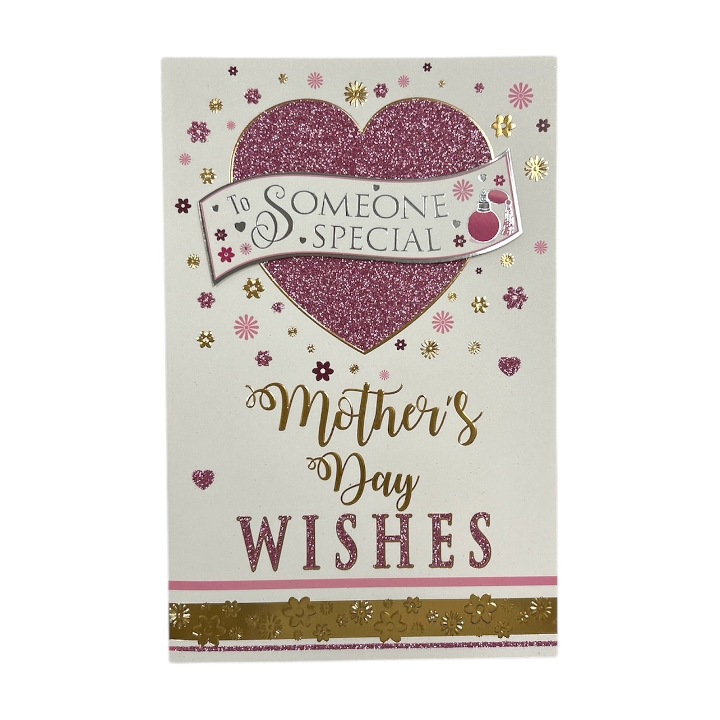 To Someone Special Pink Heart Design Mother's Day Card
