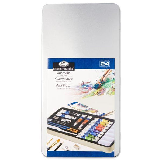 24 Pieces Essentials Deluxe Acrylic Painting Set by Royal & Langnickel