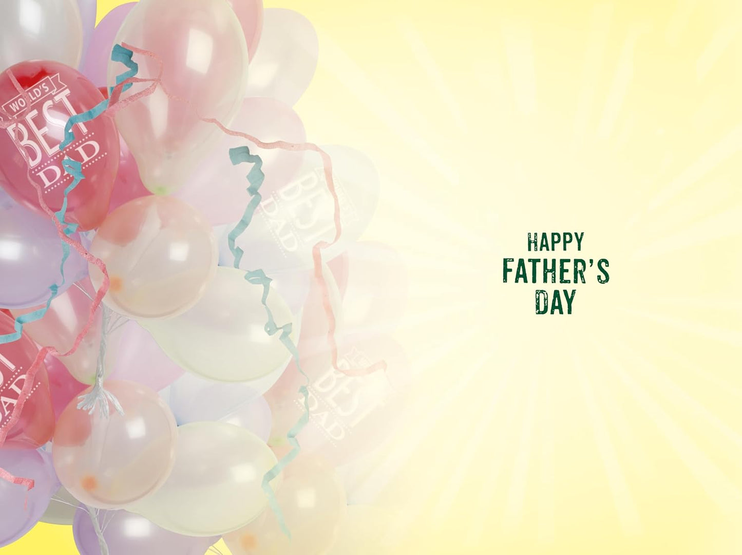 Bean With Paint Brush 'Best Dad There's Ever Bean' Funny Father's Day Card