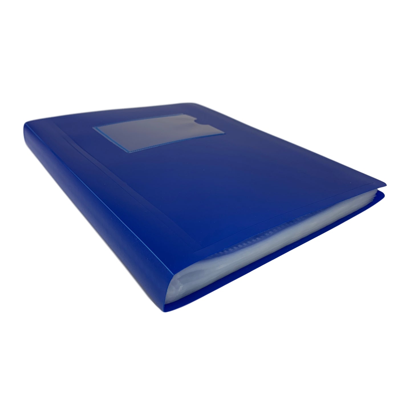 Pack of 5 A5 100 Pocket Blue Flexible Cover Display Books