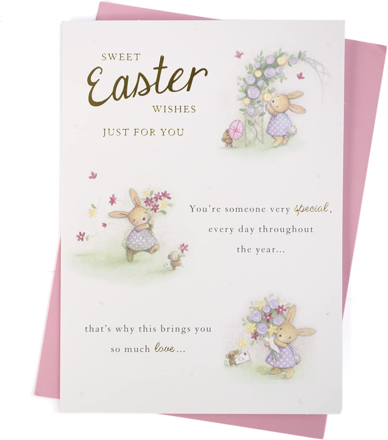 Sweet Wishes Just for You Easter Card