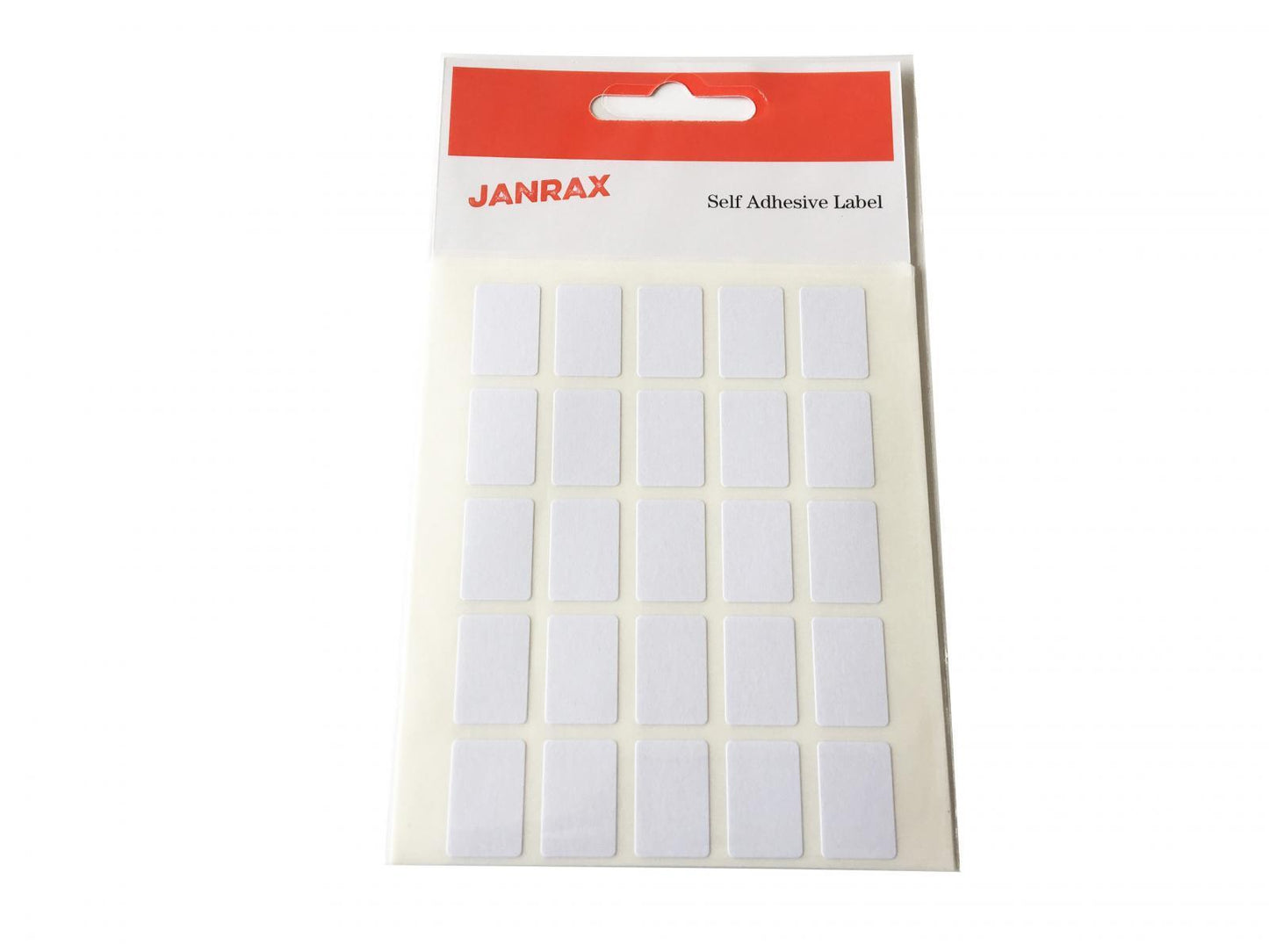 Pack of 1250 White 12x18mm Rectangular Labels