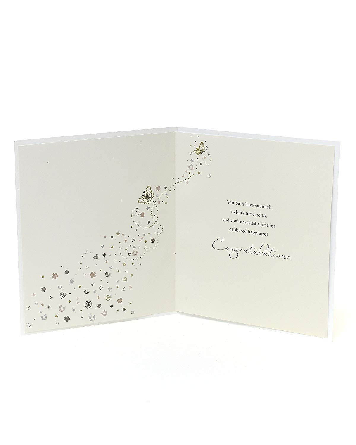 Wedding Card Bride and Groom Congratulations