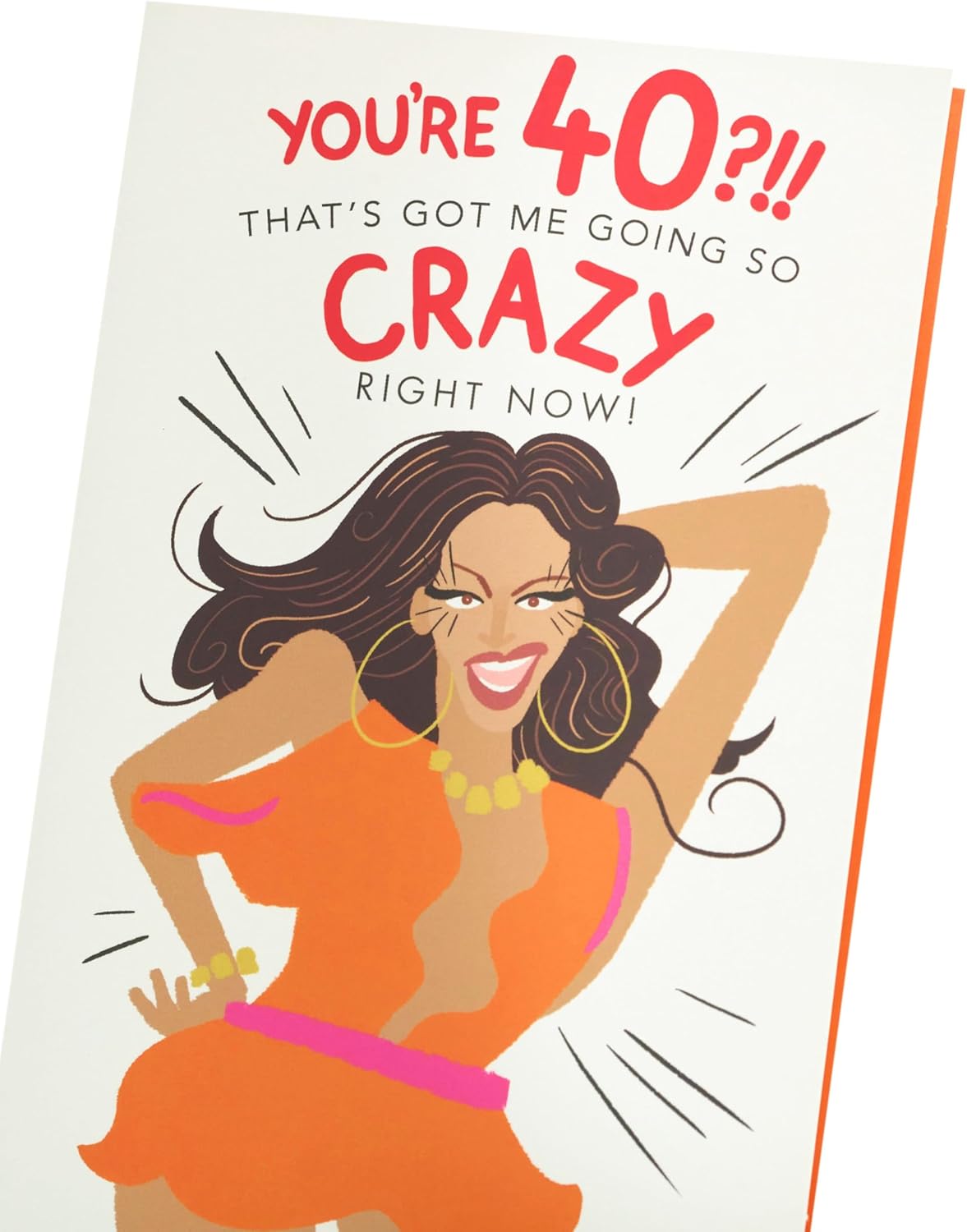 Beyoncé Design 40th Birthday Card For Her