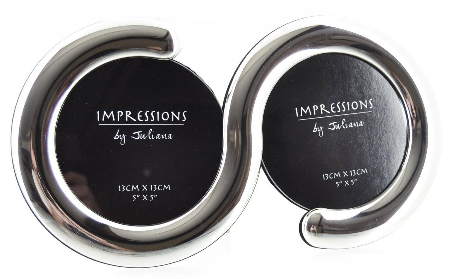 Impressions Silverplated Double 'S' Shaped Frame 5" x 5"
