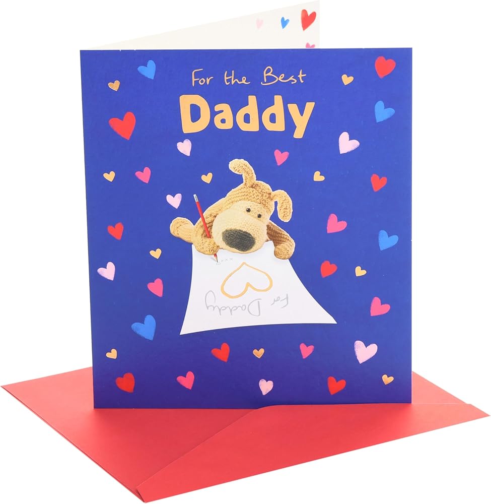 Boofle Writing Note Valentine's Day Card