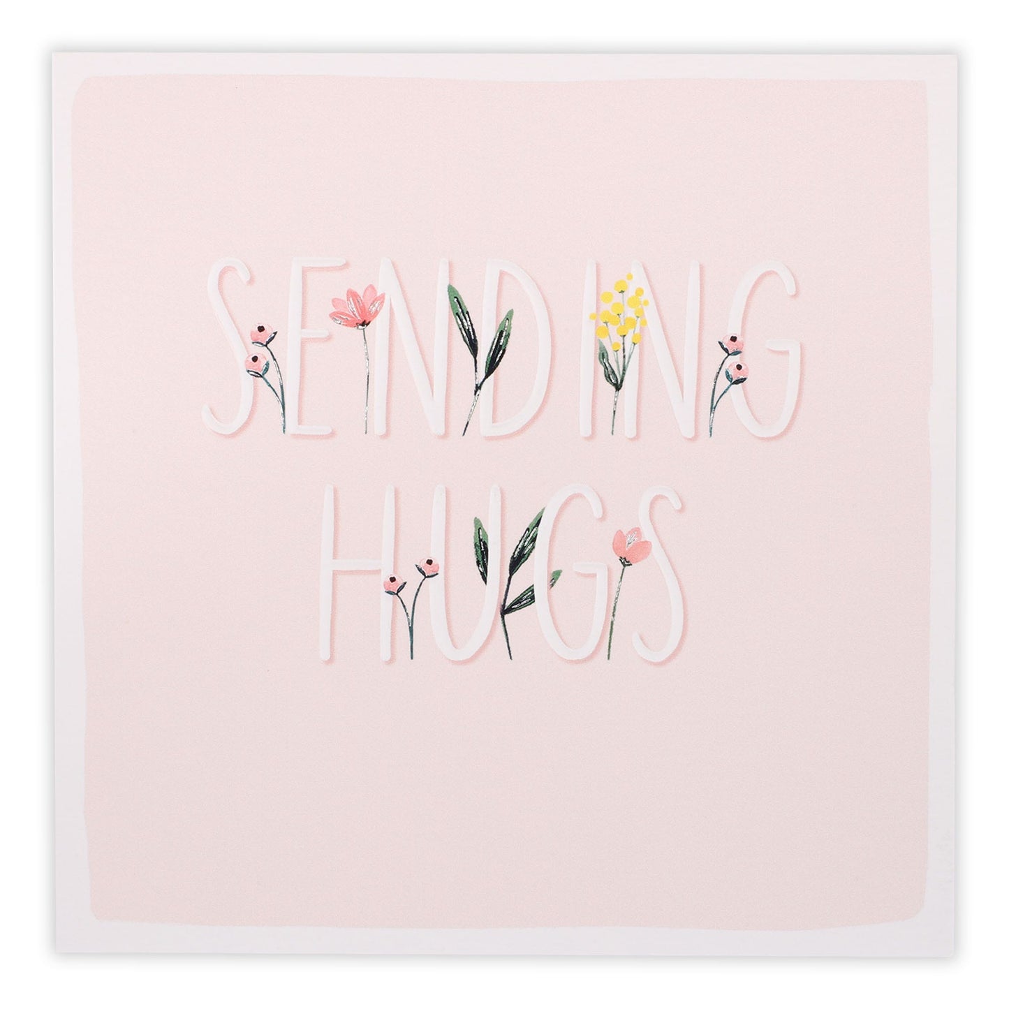 Thinking Of You Sending Hugs Open Card