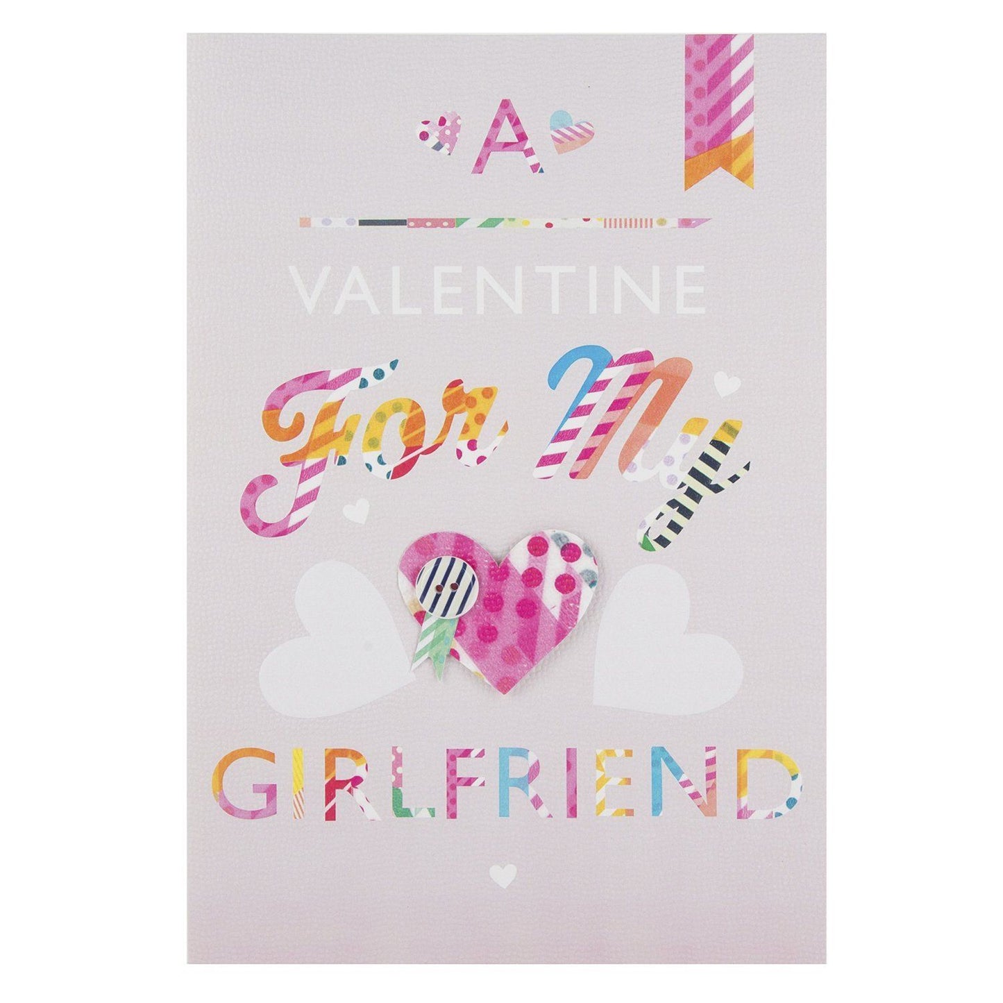 Hallmark Valentine's Day Card For Girlfriend 'Any Time Any Place'