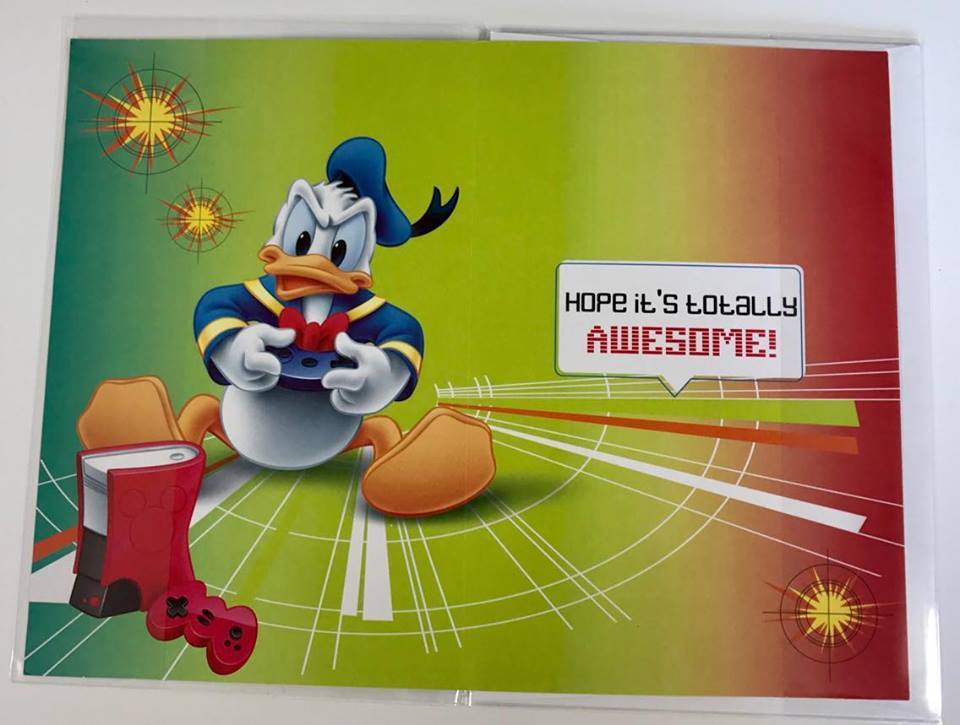 Mickey Mouse Console Games Birthday Card